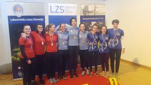 ekipa članice ukrivljeni lok (levo)